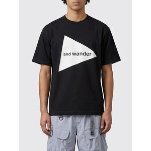 And Wander T-Shirt Men Black